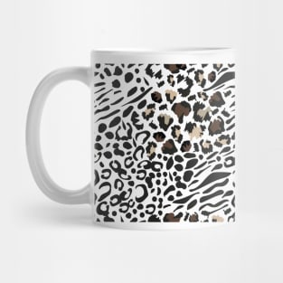 Leopard print pattern Mug